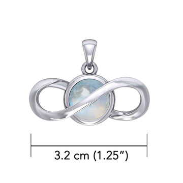 Peter Stone Eternal Silver Pendant with Gemstone TPD6175 - Jewelry